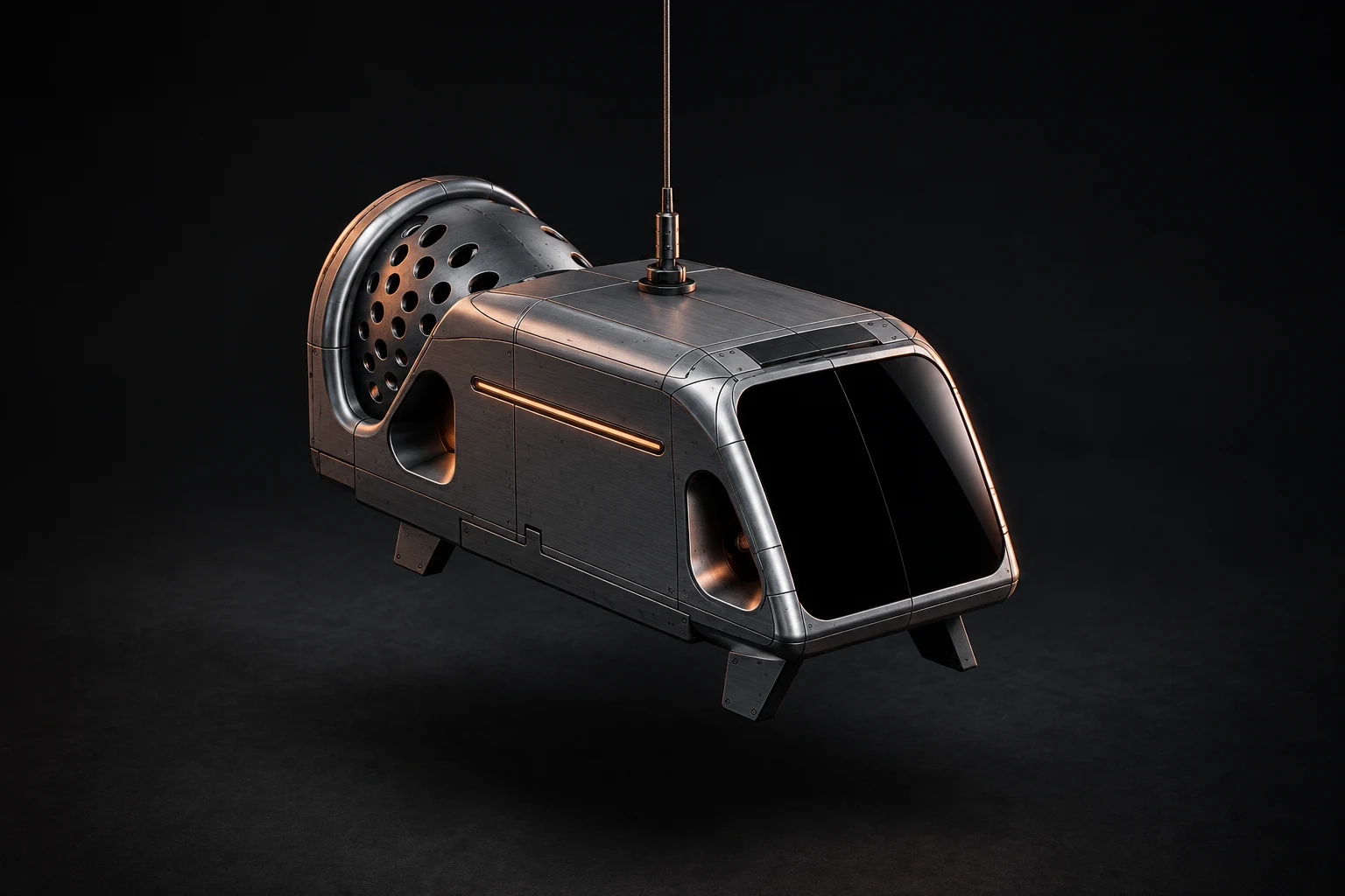 Concept illustration for Zipline P2 Delivery Droid — Modelling & FEA