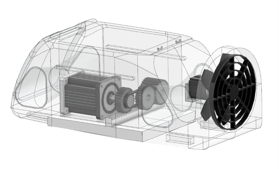 Internal Assembly View